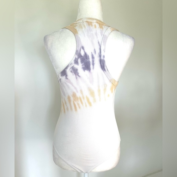 Revolves Electric & Rose Tie Dye Tank Bodysuit - Picture 6 of 12